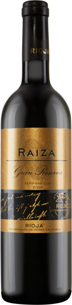 Rioja Raiza Gran Reserva Tempranillo 2013